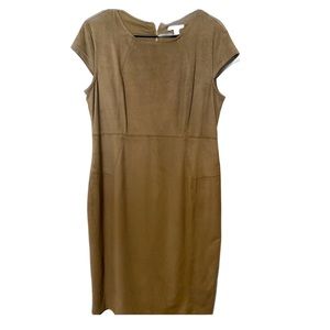 Suede Material Dress